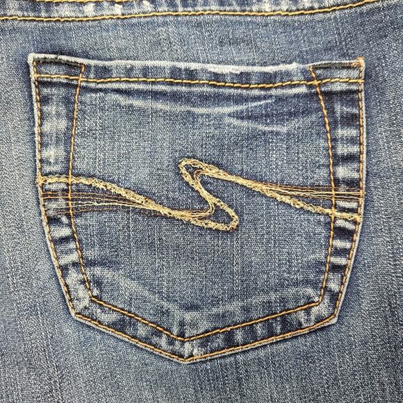 Silver Aiko Distressed Bootcut Jeans size 29 - Picture 15 of 16